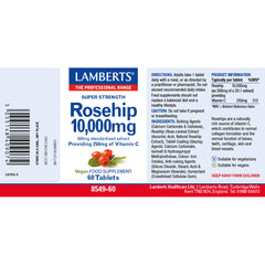 Rosehip 10,000mg, 60 Tablets