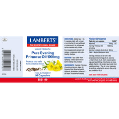 Evening Primrose Oil 1000mg, 90 Capsules