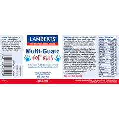 Multiguard For Kids, 100 Tablets
