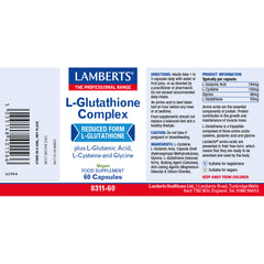 L-Glutathione Complex, 60 Capsules