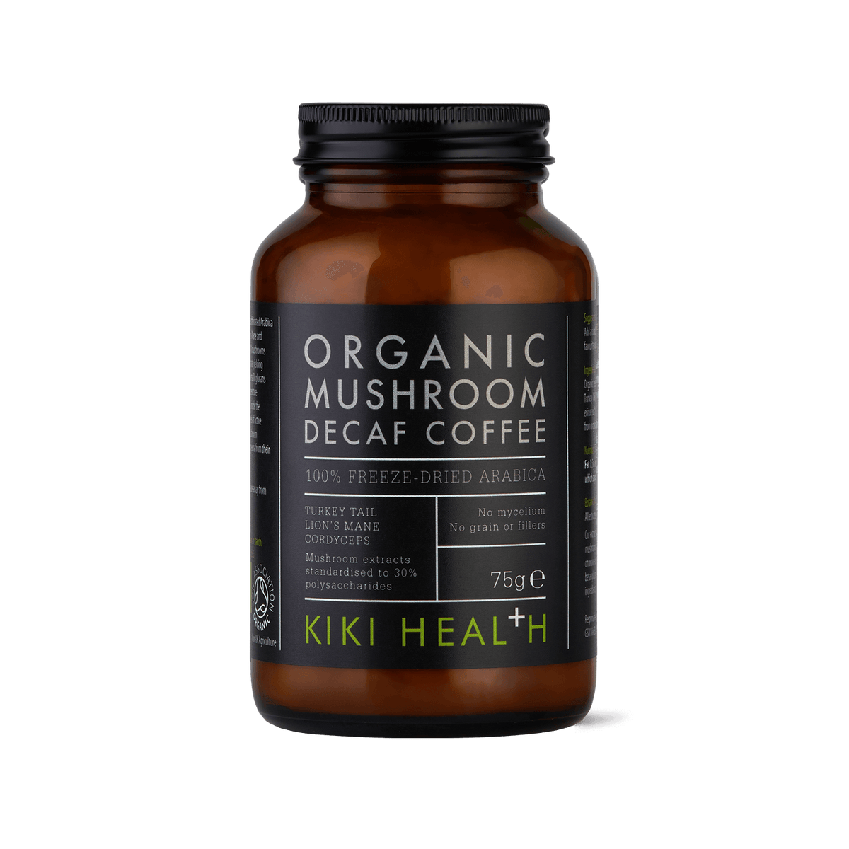 Organic Decaf Mushroom Extract Coffee Powder 75g