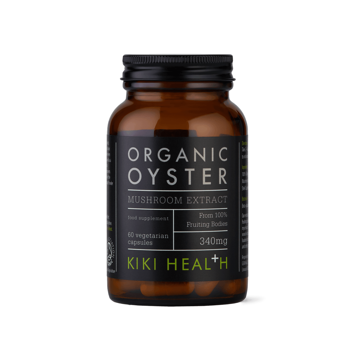 Organic Oyster Mushroom Extract 60 Vegicaps