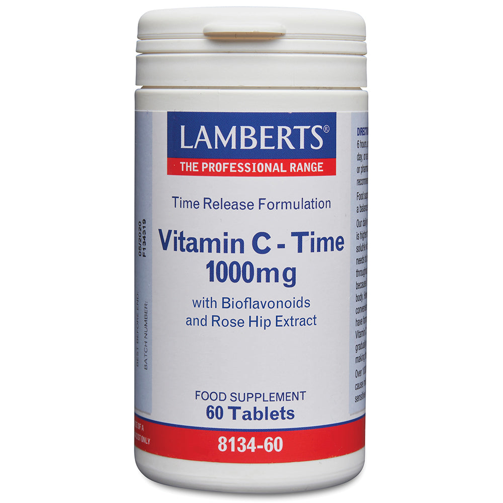Vitamin C-Time Release 1000mg, 60 Tablets