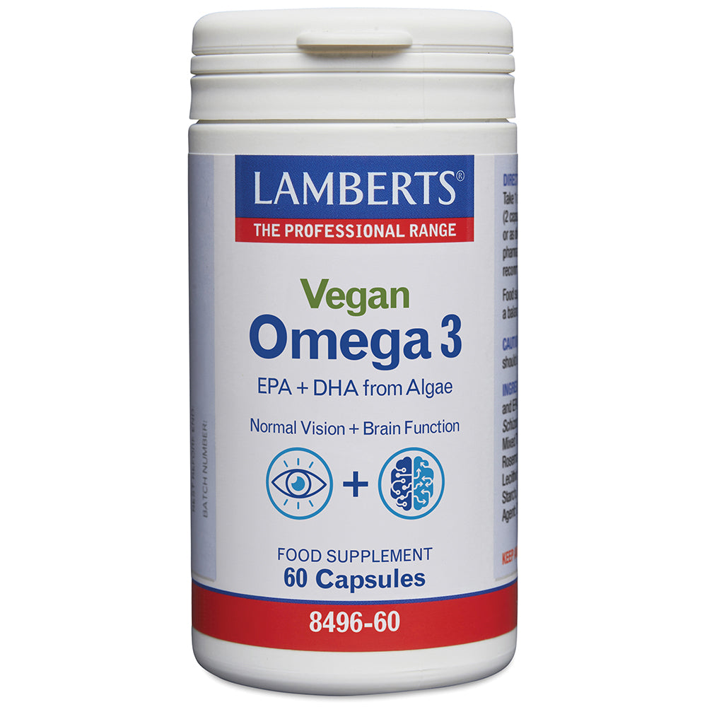 Vegan Omega 750mg, 60 Capsules