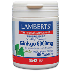 Ginkgo 6000mg, 60 Tablets