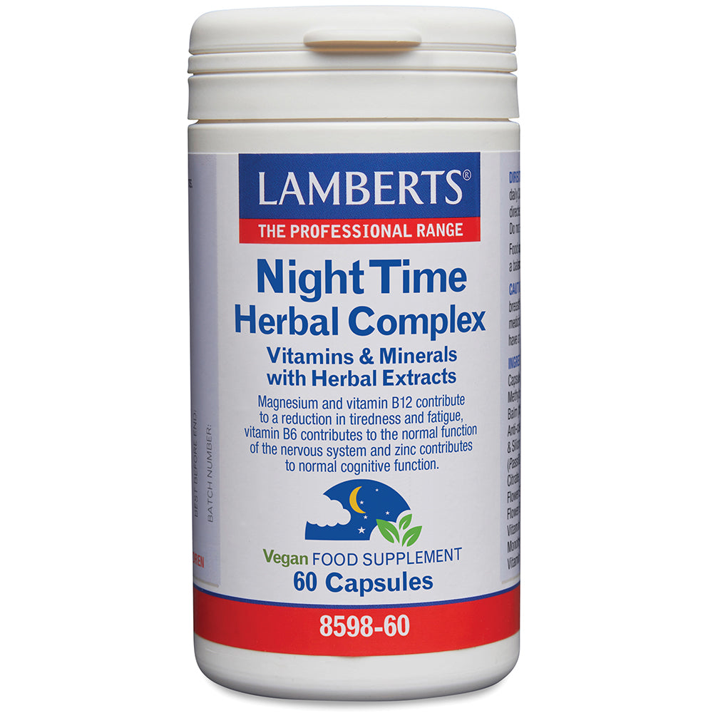 Night Time Herbal Complex, 60 Capsules