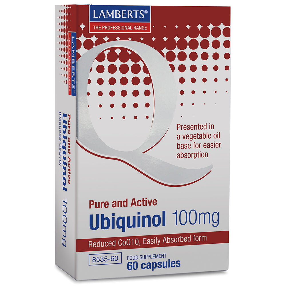 Ubiquinol 100mg, 60 Capsules