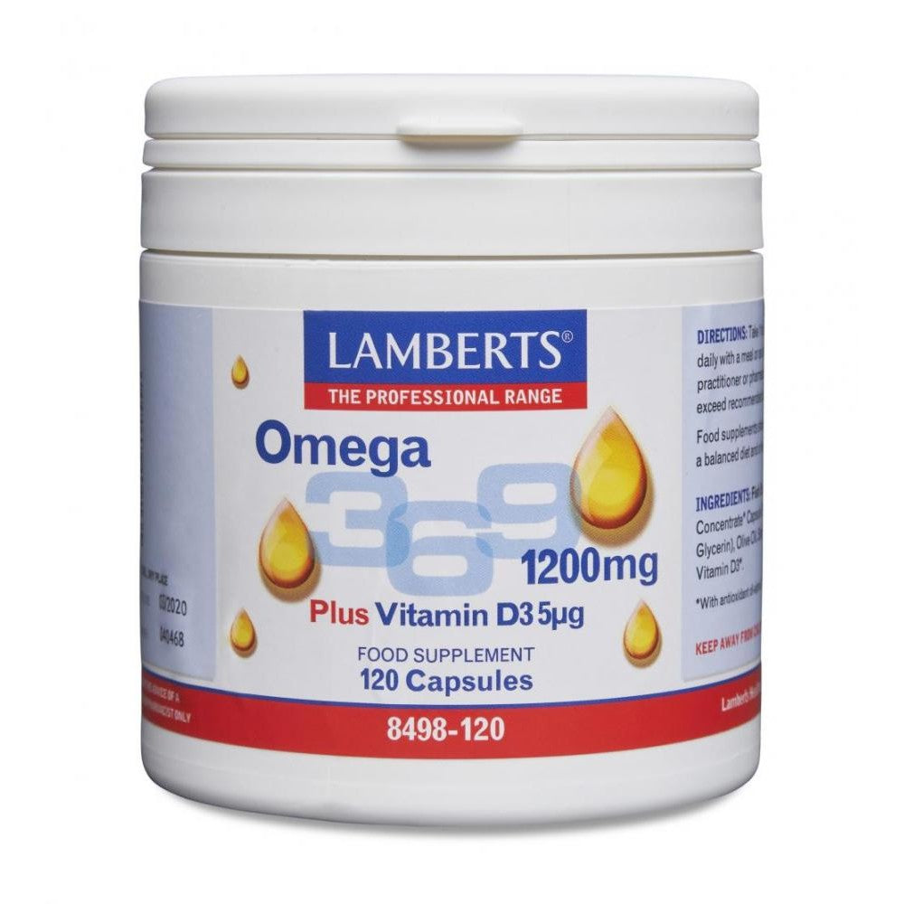 Omega 3, 6 and 9, 120 Capsules