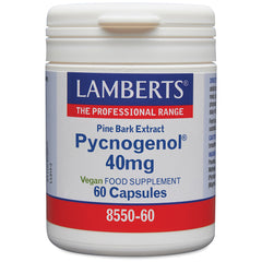 Pycnogenol 40mg, 60 Capsules