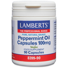 Peppermint Oil Caps 100mg, 90 Capsules