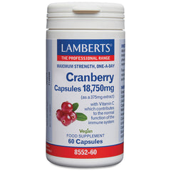 Cranberry capsules 18,750mg, 60 Capsules