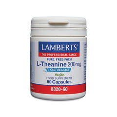 L-Theanine 200mg, 60 Capsules