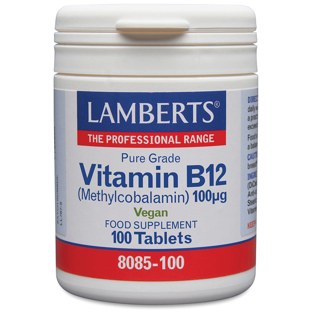 Vitamin B12 100ug, 100 Tablets