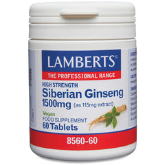 Siberian Ginseng 1500mg, 60 Tablets