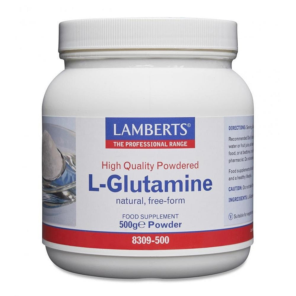 L-Glutamine Powder, 500g Powder
