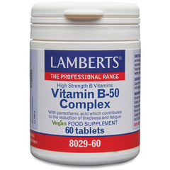 Vitamin B-50 Complex, 60 Tablets