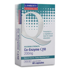 Co-Enzyme Q10 200mg, 60 Capsules