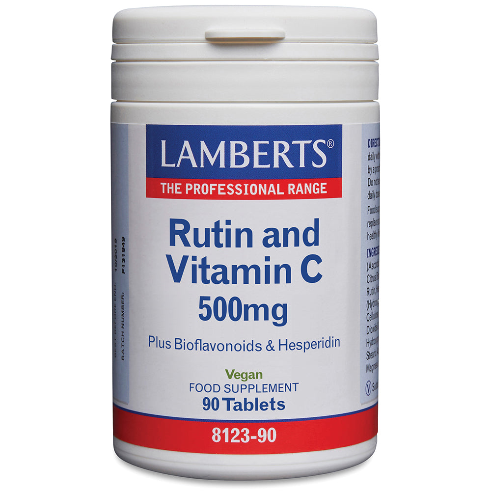 Rutin & Vitamin C 500mg & Bioflavonoids, 90 Tablets