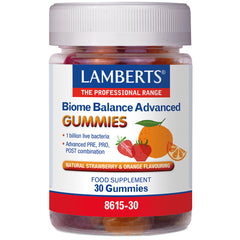 BiomeBalance Advanced Gummies, 30 Gummies