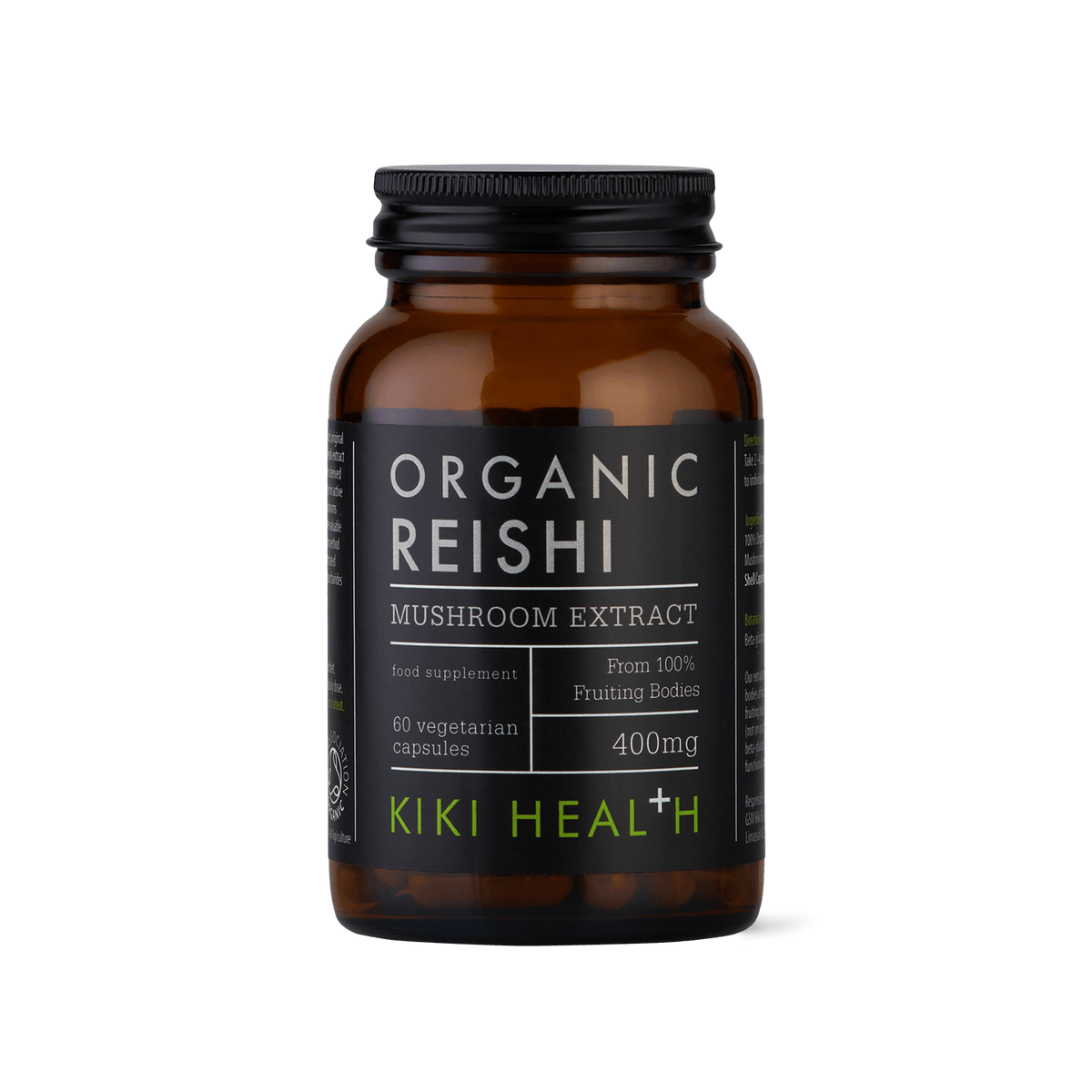 Organic Reishi Mushroom Extract 60 Vegicaps