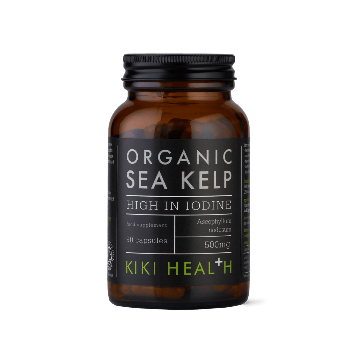 Organic Sea Kelp (Iodine) 90 Vegicaps