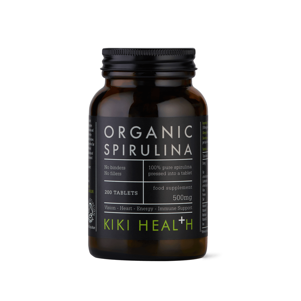 Organic Spirulina 200 Tablets